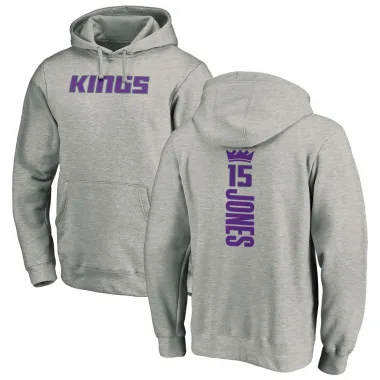 Men's Mason Jones Sacramento Kings Branded Ash Backer Pullover Hoodie