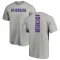Men's Terry Taylor Sacramento Kings Ash Backer T-Shirt