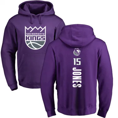 Purple Men's Mason Jones Sacramento Kings Branded Backer Pullover Hoodie