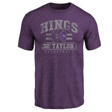 Purple Youth Terry Taylor Sacramento Kings Baseline T-Shirt