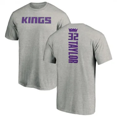 Youth Terry Taylor Sacramento Kings Ash Backer T-Shirt
